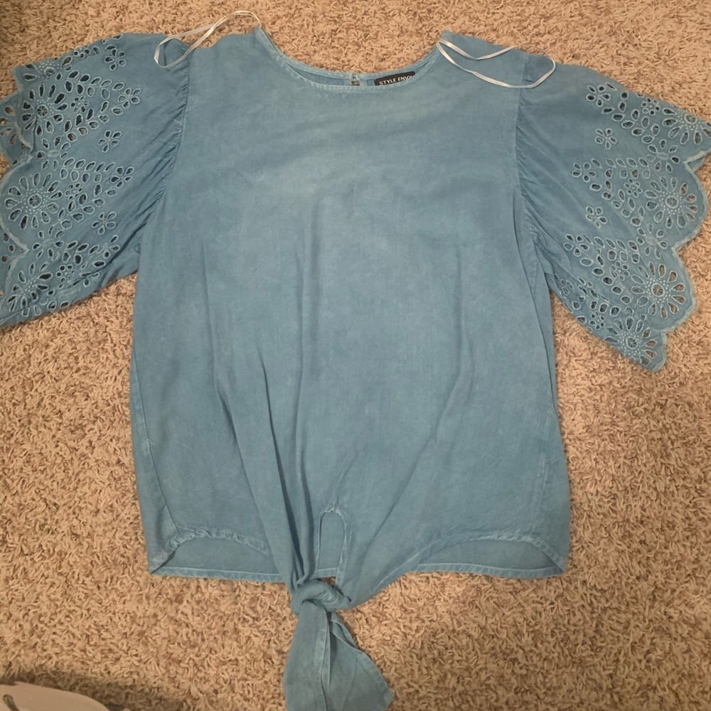 Style Envy Boutique Denim Top